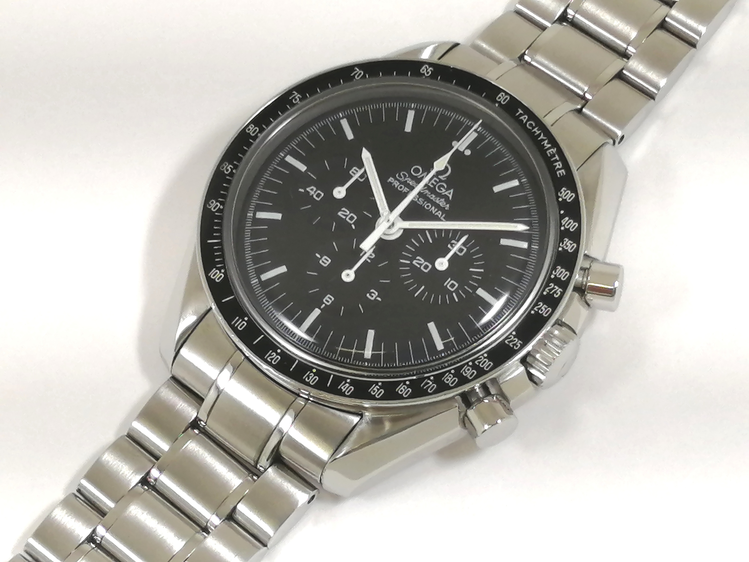 オメガ スピードマスター OH.P 風防交換 | 時計修理